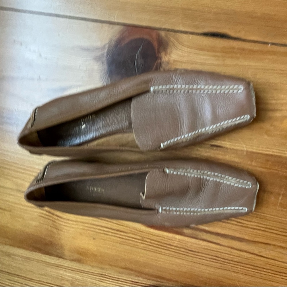 Kate Spade cream loafers. Size 9. lightly worn.